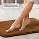 Clara Clark Ultra Soft Plush Bathroom Rug - Non-Slip, Velvet, Memory Foam Bath Mat - Set of 2