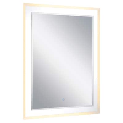 Kovacs P6109A 27-3/4" W x 35-5/8" H Modern Rectangular Frameless