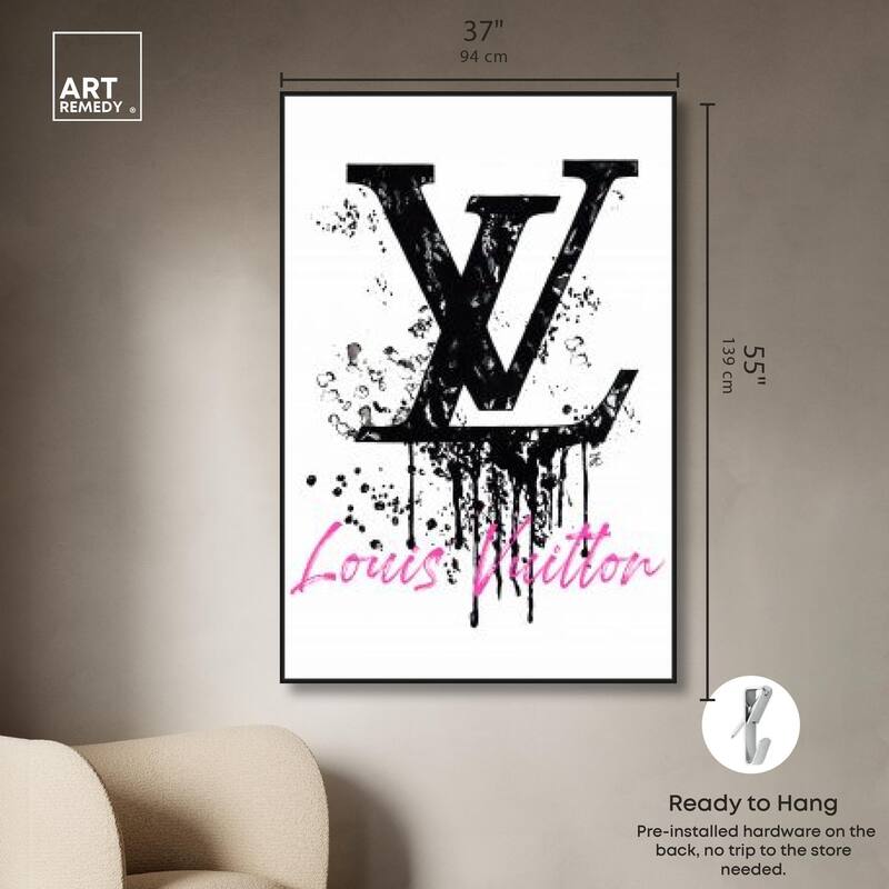 Doll Memories - Louis Drip Canvas by Art Remedy