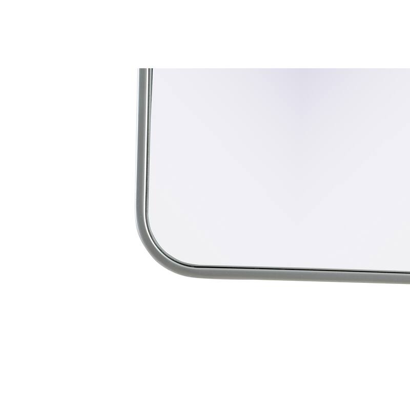 Elegant Lighting MR8A2740 Remy 27"W x 40"H Rectangular Flat Medium
