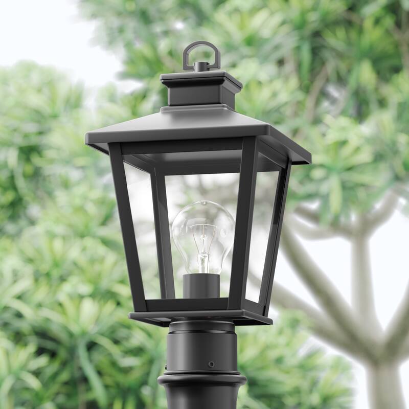 Millennium Lighting Bellmon 1 Light Outdoor Post Lantern with a Clear Glass Shade