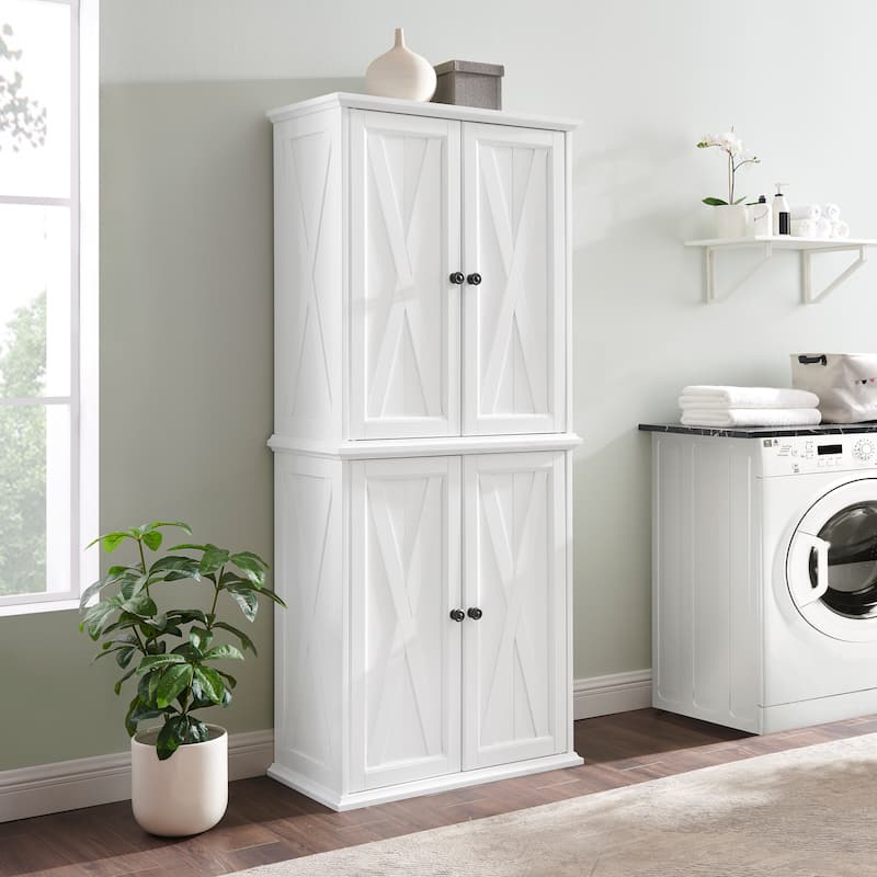 Crosley Clifton Tall Pantry - 30"W x 15.75"D x 72"H