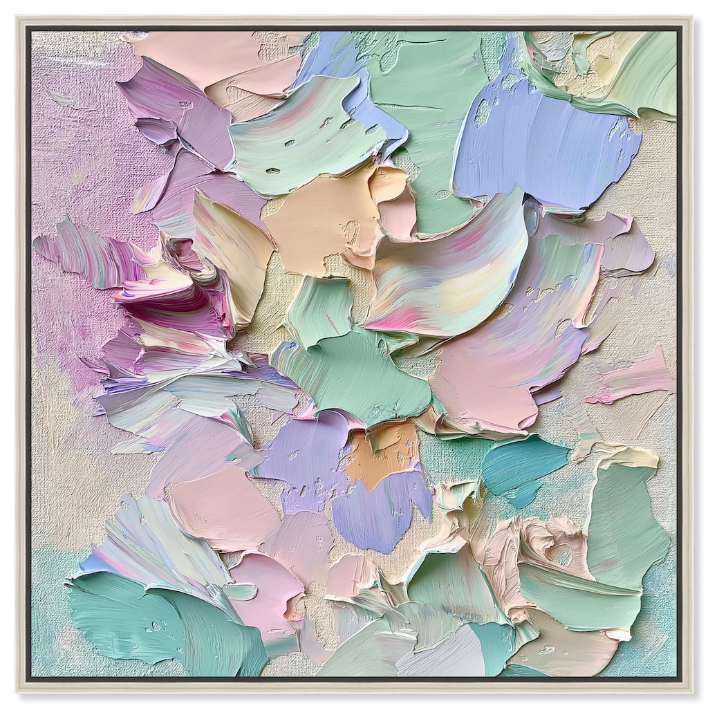 Flowing Mousse II Canvas by Art Remedy