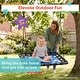 preview thumbnail 5 of 5, Platform Swing- 40"x30" Hanging Outdoor Tree or Playground Rectangle Bench Swing with Adjustable Rope by Hey! Play! - 40x30