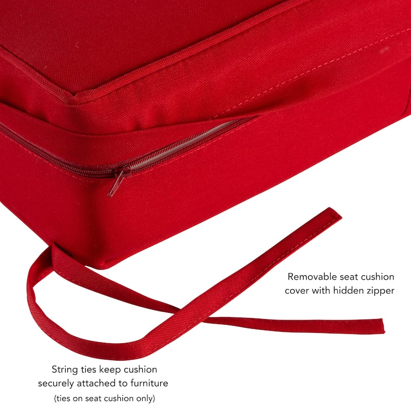 Premium Deep Seat Outdoor Cushion Set by Greendale Home Fashions (Cushions Only)