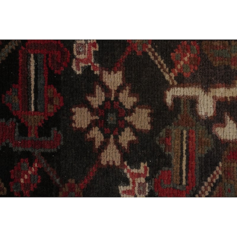 Hand Knotted Oriental 100% Wool Carpet Traditional Medallion Red Heriz Area Rug - 10' 9'' X 8' 4''