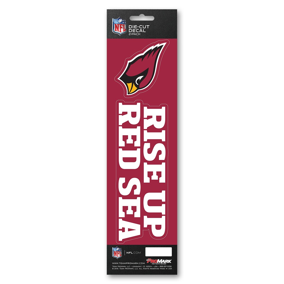 Shop Arizona Cardinals Decal Die Cut Slogan Pack On Sale Overstock 27570094