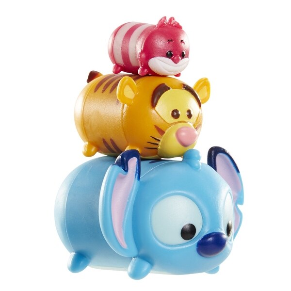 Disney Tsum Tsum 3 Pack: Cheshire, Tigger, Stitch - multi