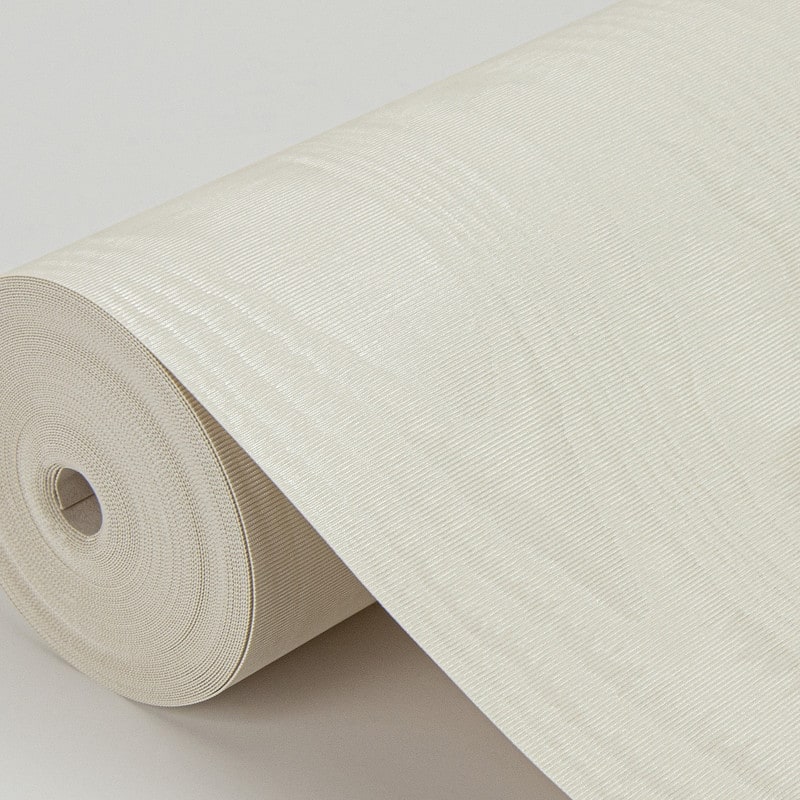 Sirpi Angelina Cream Moire Wallpaper - 20.9 x 396 x 0.025