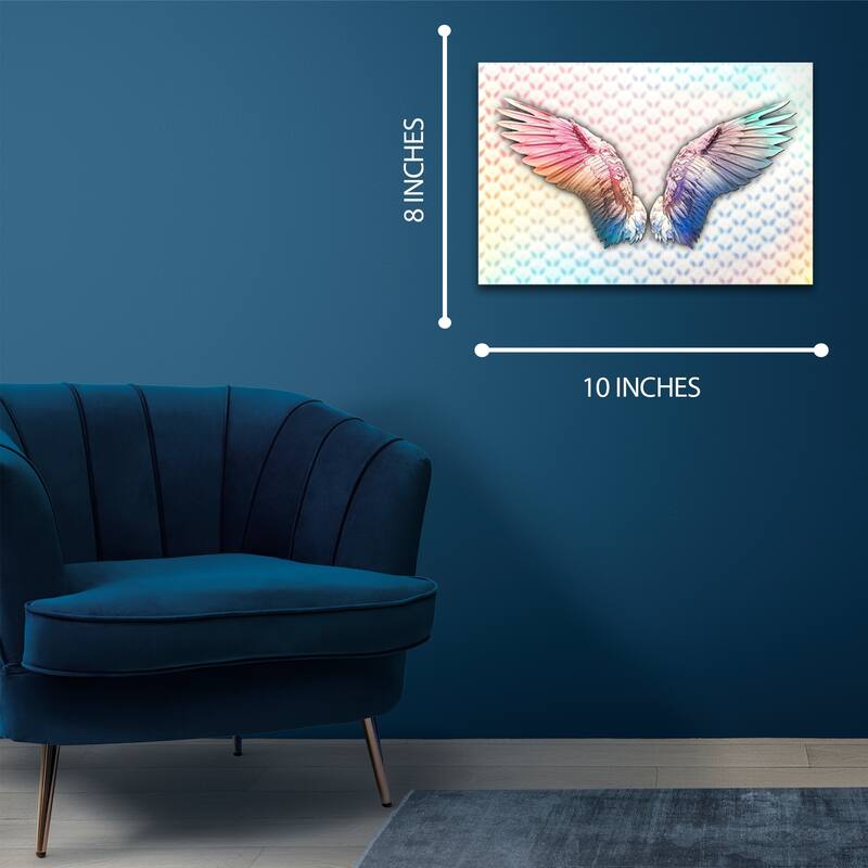 Matashi 5D Multi-Dimensional Wall Art - Custom Made Angel Wings Wall Art Print