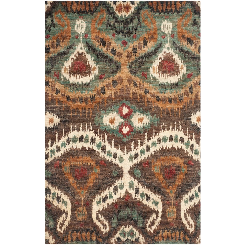 SAFAVIEH Hand-knotted Tangier Annewil Modern Wool Rug