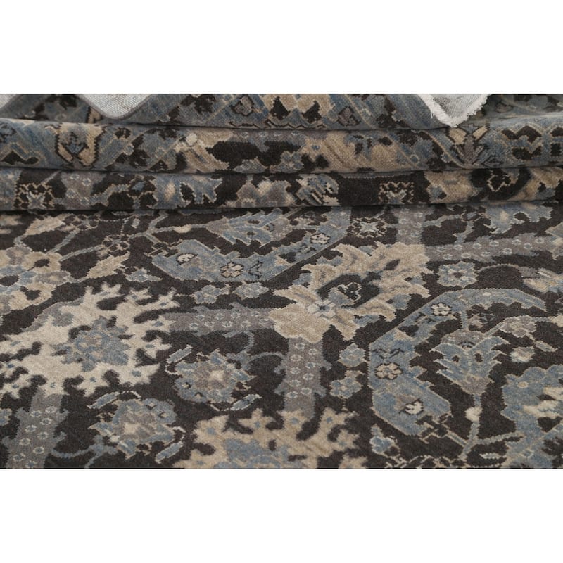 Traditional Geometric Ziegler Turkish Home Decor Area Rug Wool Carpet - 6'7" x 9'10"