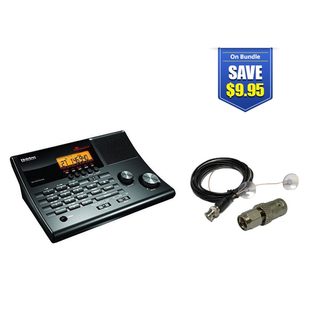 Uniden BC365CRS 500 Channel Police Scanner w/Weather Alert FM Radio