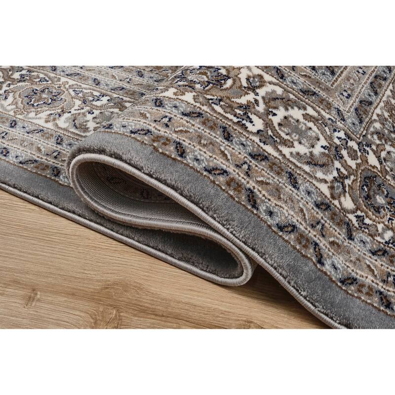 Master Collection Border Transitional Area Rug