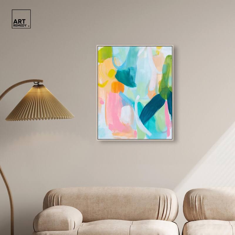 Layered Lush II Canvas by Art Remedy