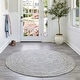 preview thumbnail 22 of 71, Nuloom Wynn Braided Indoor/Outdoor Area Rug 10' Round - Salt and Pepper - Runner
