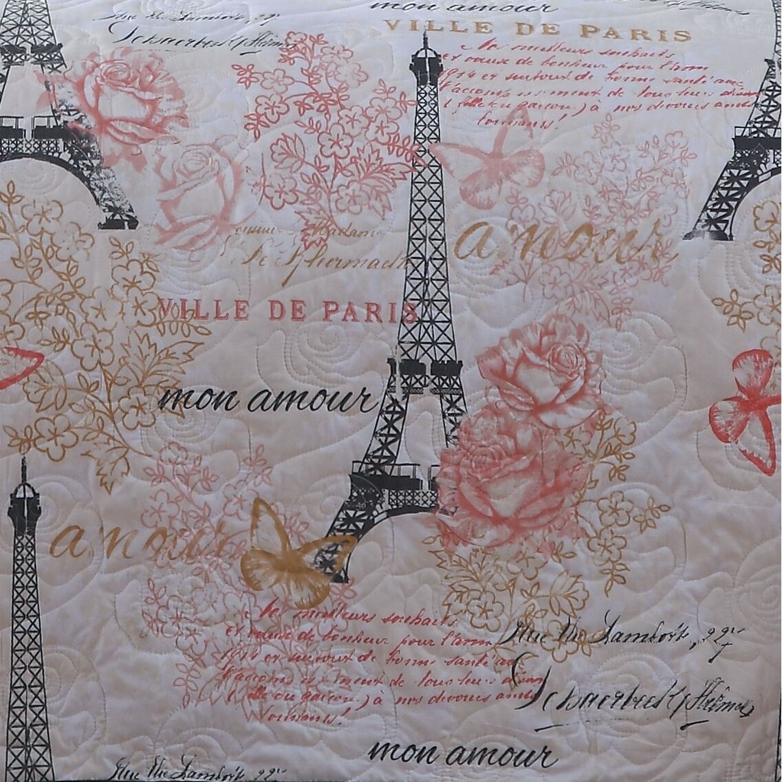 amour 4 5 pc reversible quilt set with decorative pillows