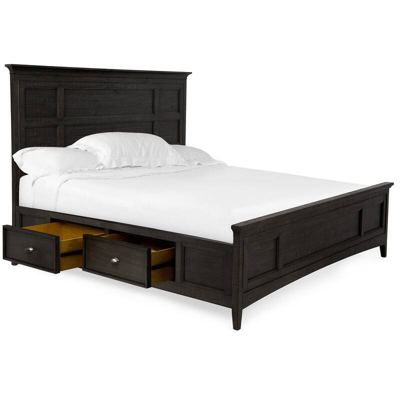 Magnussen Home Westley Falls Graphite Panel Storage Bed