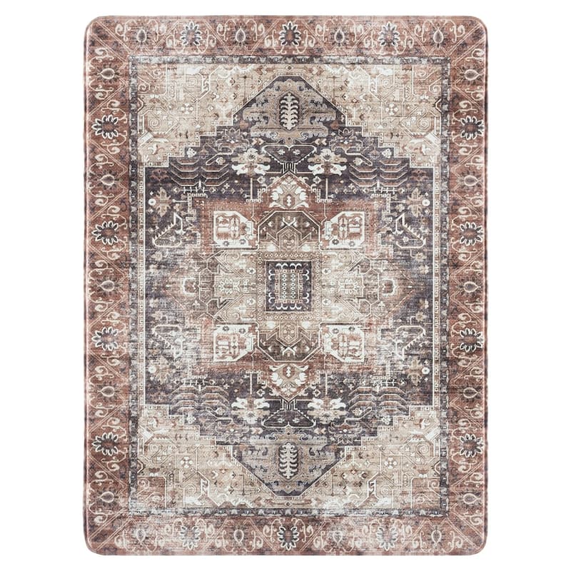 SAFAVIEH Kitchen Mat Liubita Non-Slip PVC Kitchen Floor Area Rug