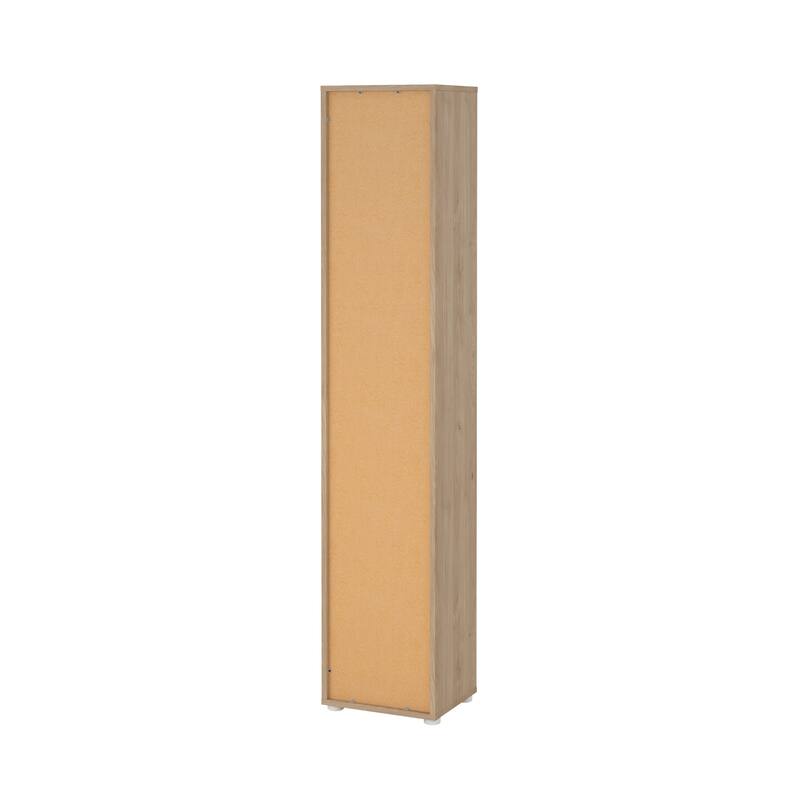 Carson Carrington Sign Narrow 10-shelf Bookcase