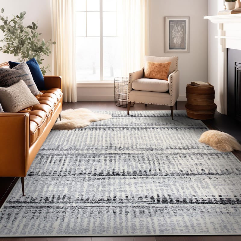 World Rug Gallery Contemporary Bohemian Area rug