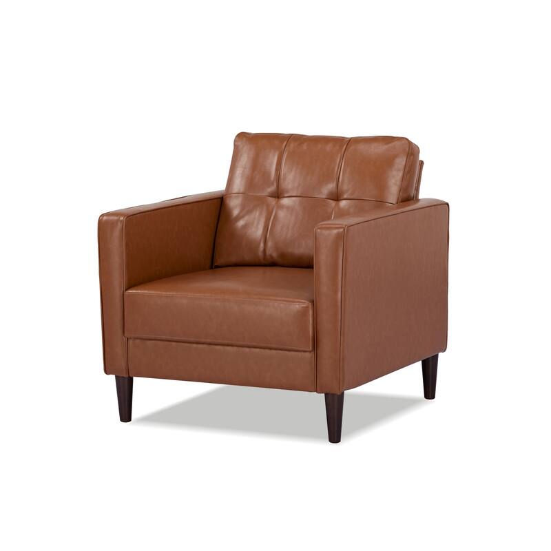 Artdeco Home - Anza Faux Leather Arm Chair