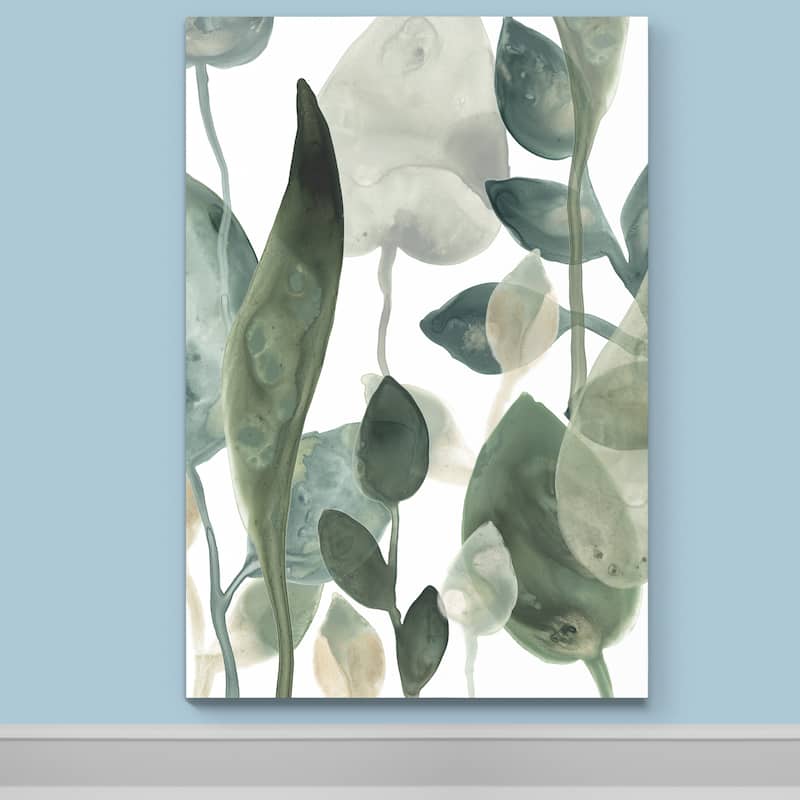 Water Leaves III -Premium Gallery Wrapped Canvas