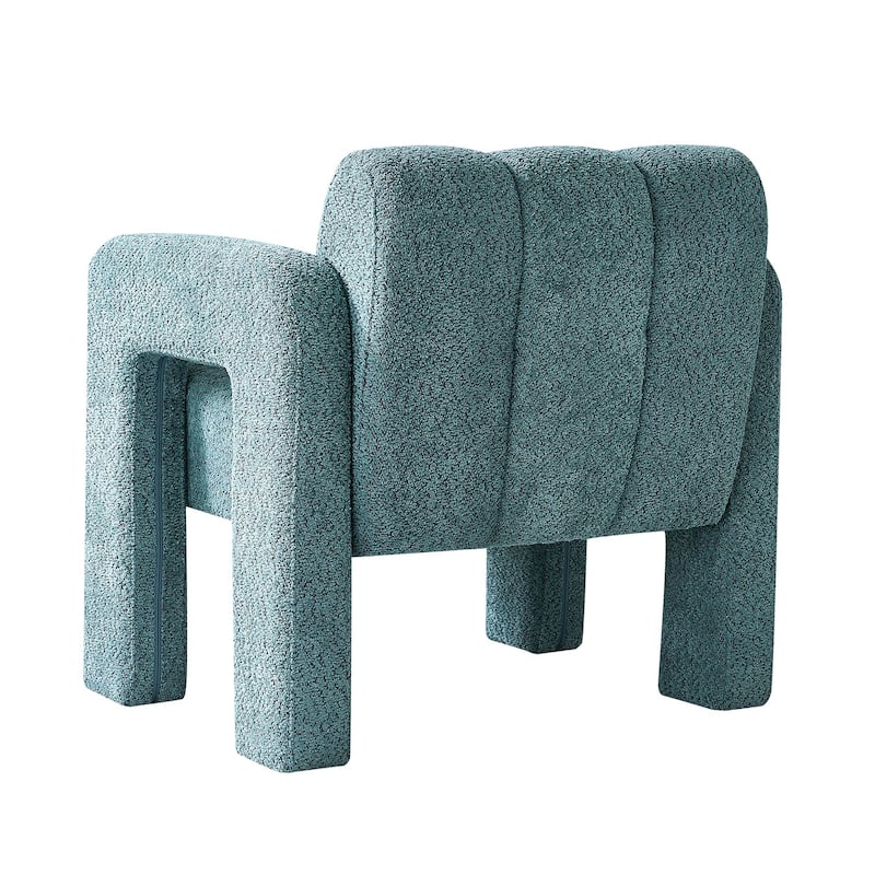 Green 31.1" Accent Chair with High-Density Foam