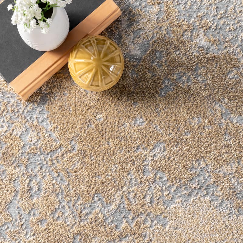 Nuloom Violet Abstract Area Rug