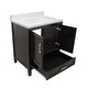 preview thumbnail 142 of 146, Nevado 37" Bathroom Vanity with Cultured Marble Vanity Top Sink in White with White Basin