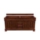 preview thumbnail 5 of 33, James Martin Vanities Brookfield 72" Double Vanity, Warm Cherry Warm Cherry Cabinet Base Only - No Top