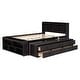 preview thumbnail 27 of 28, Modern Full Size Functional Storage Platform Bed with Drawers