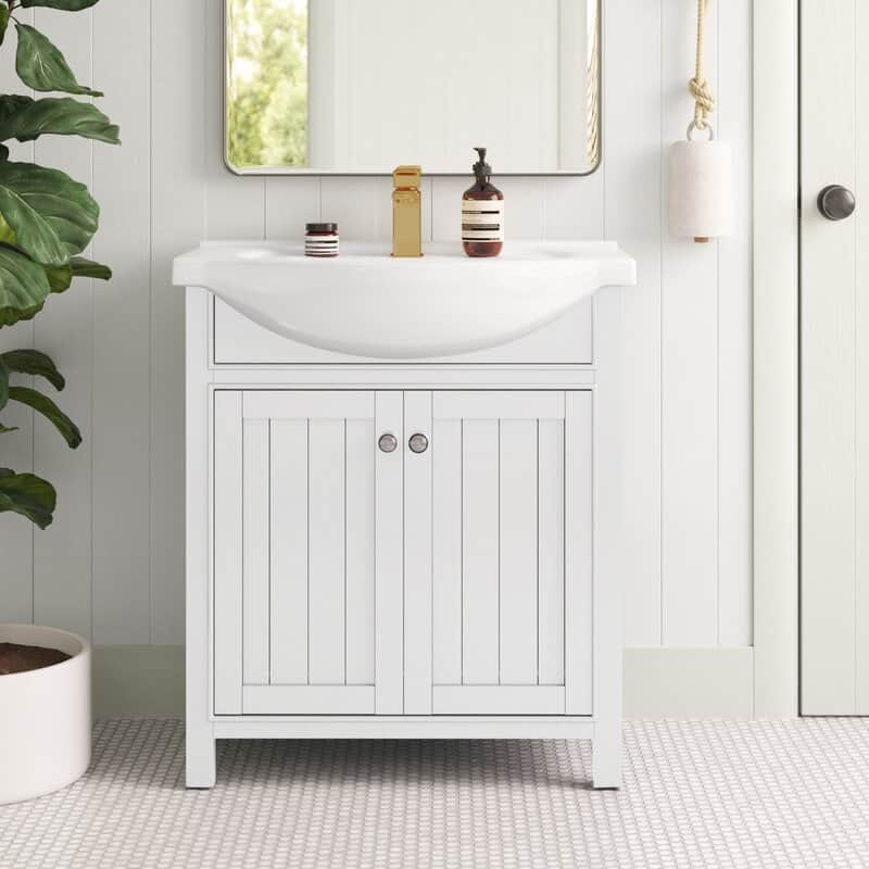 Marian 30" Single Sink Vanity - White