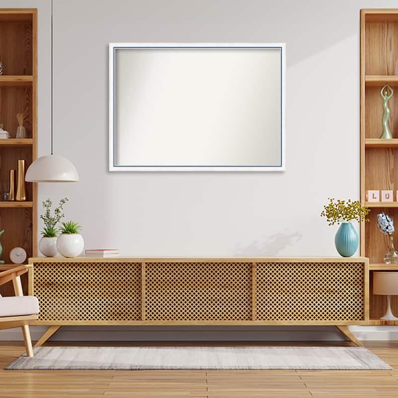Morgan Non-Beveled Wood Framed Wall Mirror