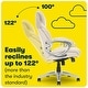 preview thumbnail 37 of 37, Serta Bryce Executive Office Chair with AIR Lumbar Technology and Layered Body Pillows