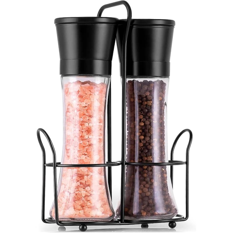 Zulay Kitchen Stainless Steel Large Salt and Pepper Grinder Bed Bath