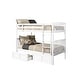 preview thumbnail 6 of 17, Somette Claire Twin Bunk Bed with Storage Drawers, Mattress not included