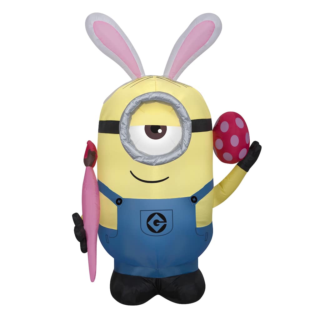 National Tree Company 48 in. Inflatable Easter Minion Stuart - 48 in