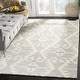 preview thumbnail 2 of 147, SAFAVIEH Handmade Wyndham Zvonka Modern Wool Rug 10' x 14' - Grey/Ivory - Rectangle