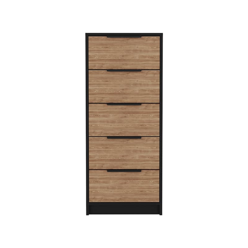 5 Drawers Dresser And Metal Handle