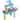 Trimate: Sensory Sand & Water Table - 3-Tier, Green & Blue, 32x25", Kids 3+