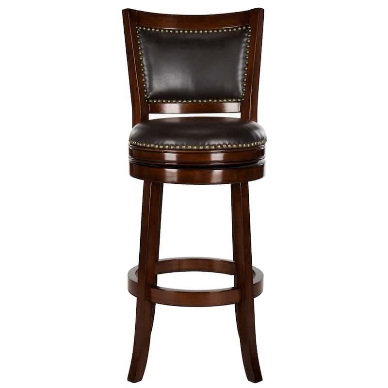 SAFAVIEH Kristina 29-inch Sierra Brown Bar Stool - 20.5" x 20.8" x 43.5" - 21Wx21Dx44H