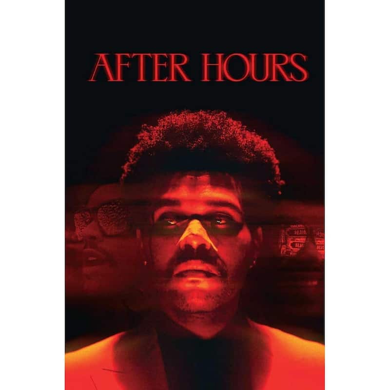 The Weeknd After Hours Art Poster - 24 x 36 Inch