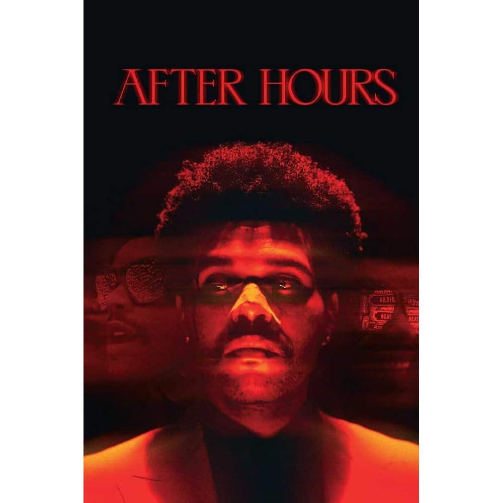 The Weeknd After Hours Art Poster - 24 x 36 Inch