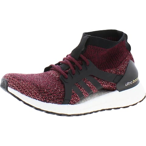 Adidas Womens UltraBoost X ATR Running Shoes Knit Fitness - Mystery Ruby/Core Black/Pink