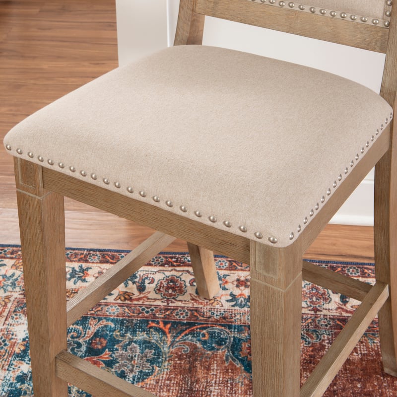 The Gray Barn Natural Farmhouse 26-inch Counter Stool