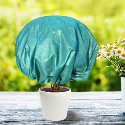 Agfabric Plant Cover Freeze Protection Cover Dark Green - 26" x 26"