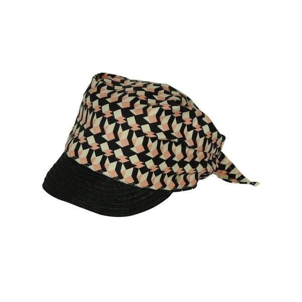 Shop Bcbgeneration Women S Patterned Turban Cap Nectar Os