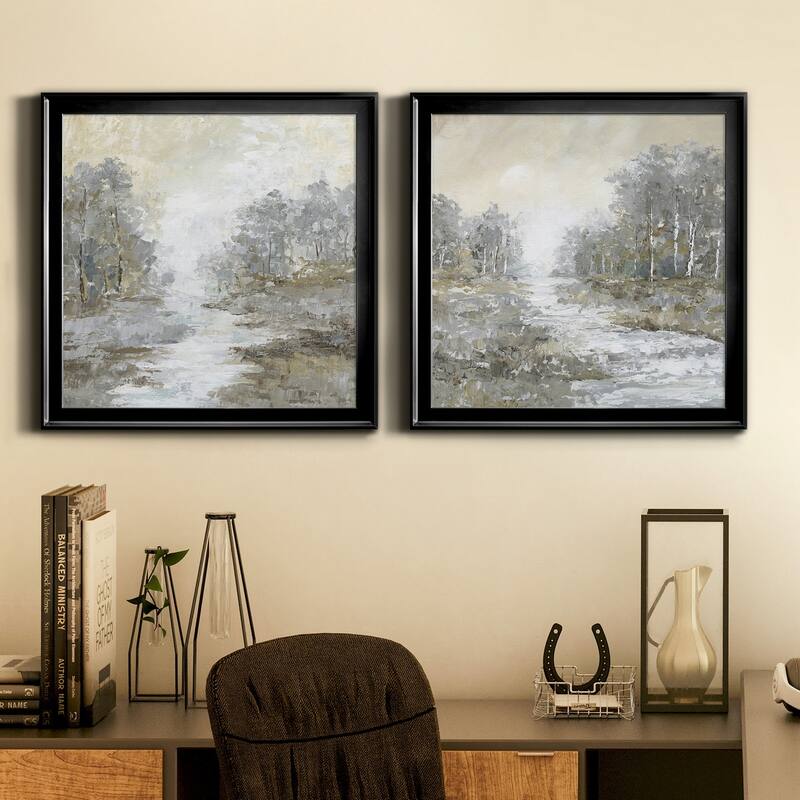 Babbling Brook I-Premium Framed Canvas - Ready to Hang - Multi-Color