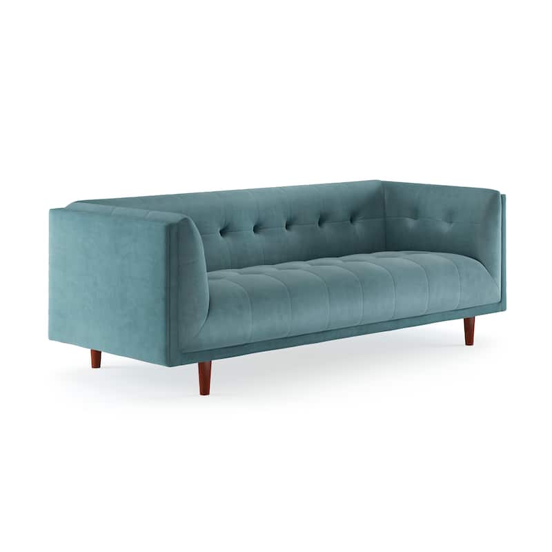 Cecily Sofa - Copen Blue Velvet